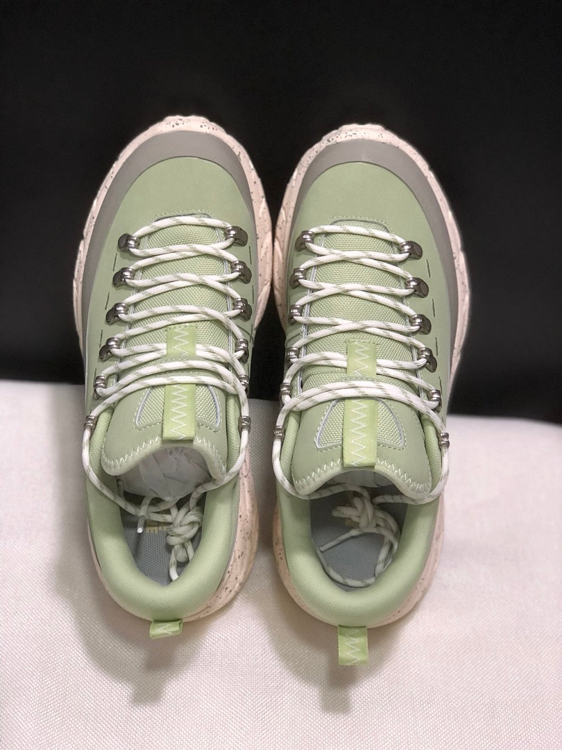 HOKA Tor Summit Hiking Shoes in Sage Green