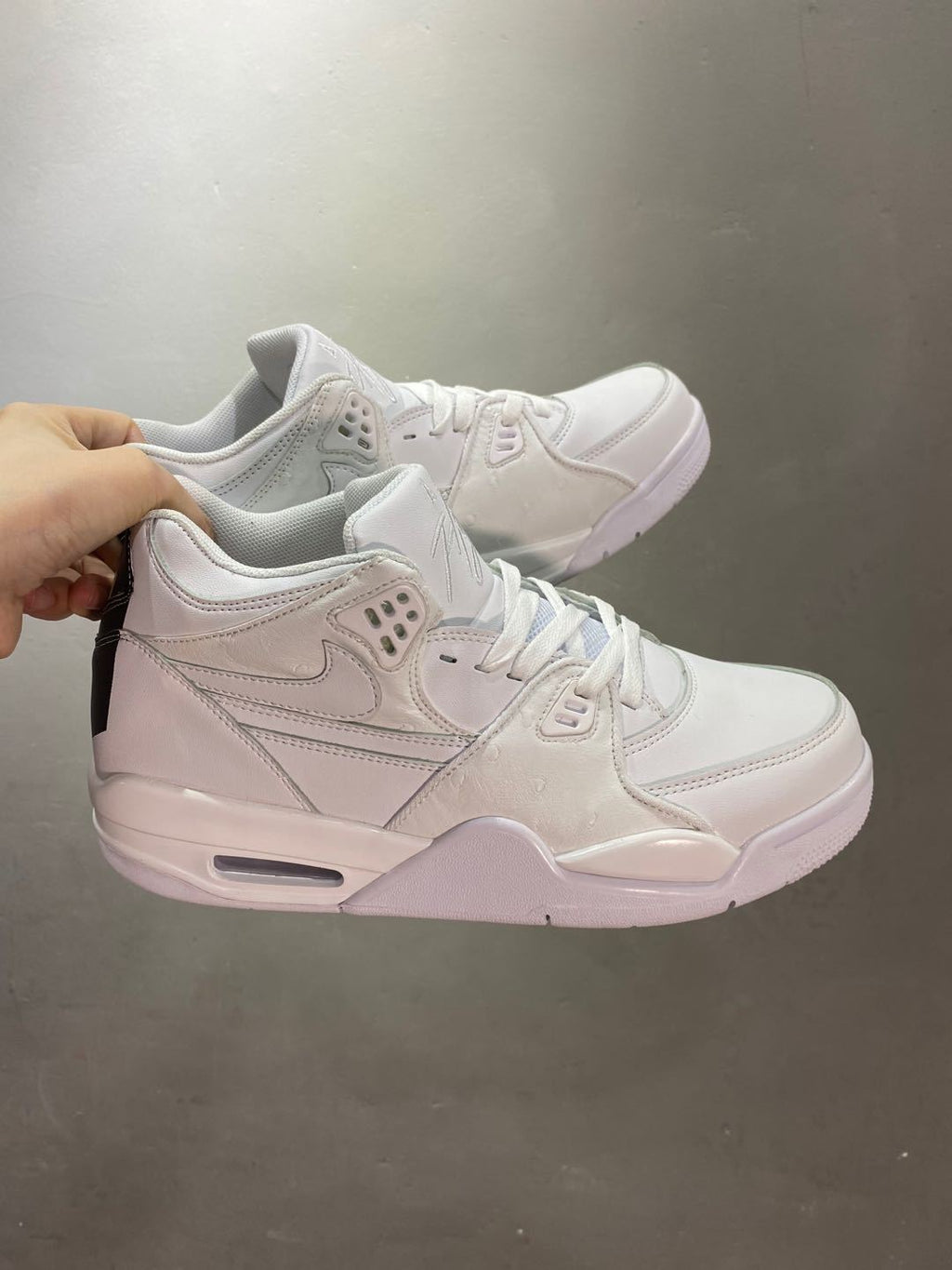 Nike Air Flight 89 White High-Top Sneakers