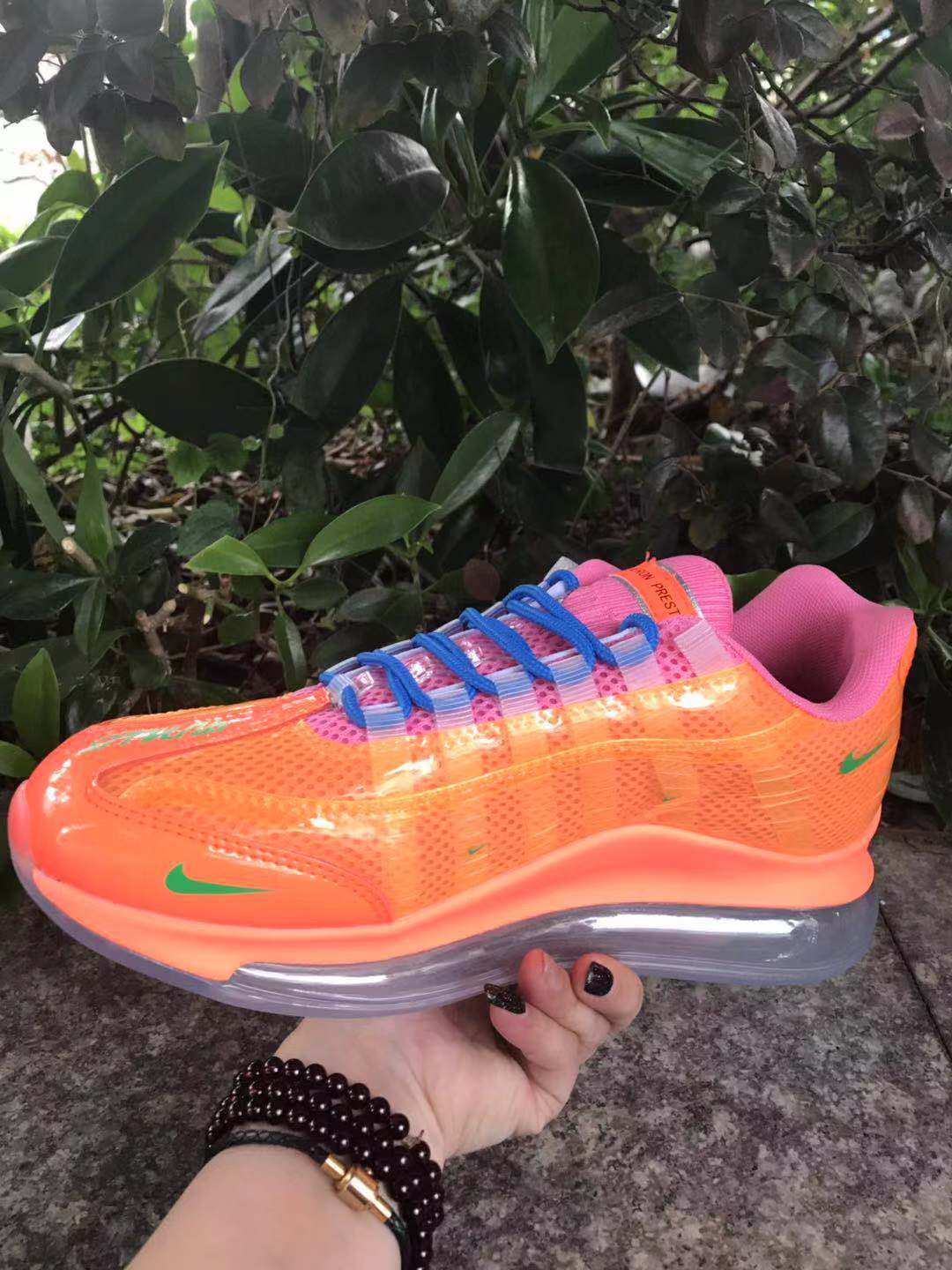 Nike Air Max 720 Sneakers in Orange, Pink and Blue