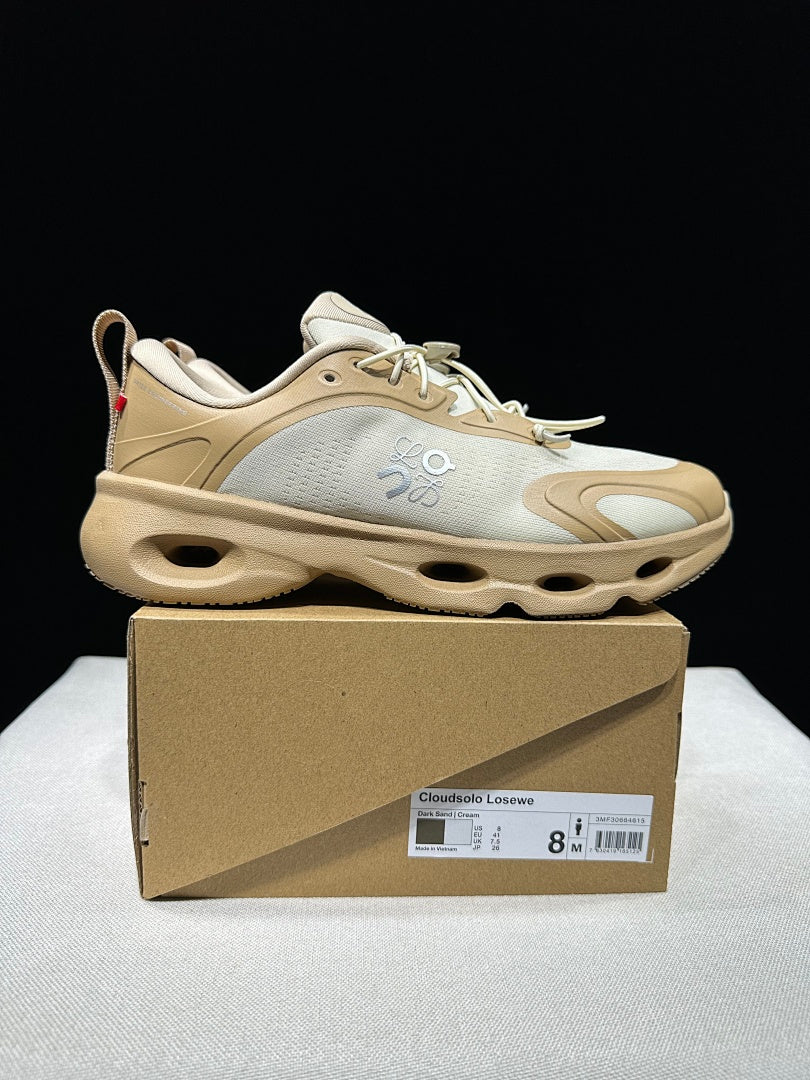 On x Loewe Cloudventure 3.0 Sneakers in Light Brown