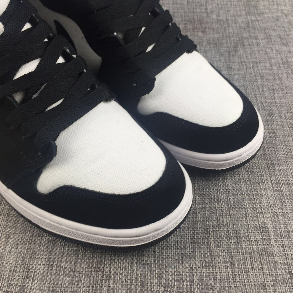 Jordan Air Jordan 1 High Black White Pink Sneakers