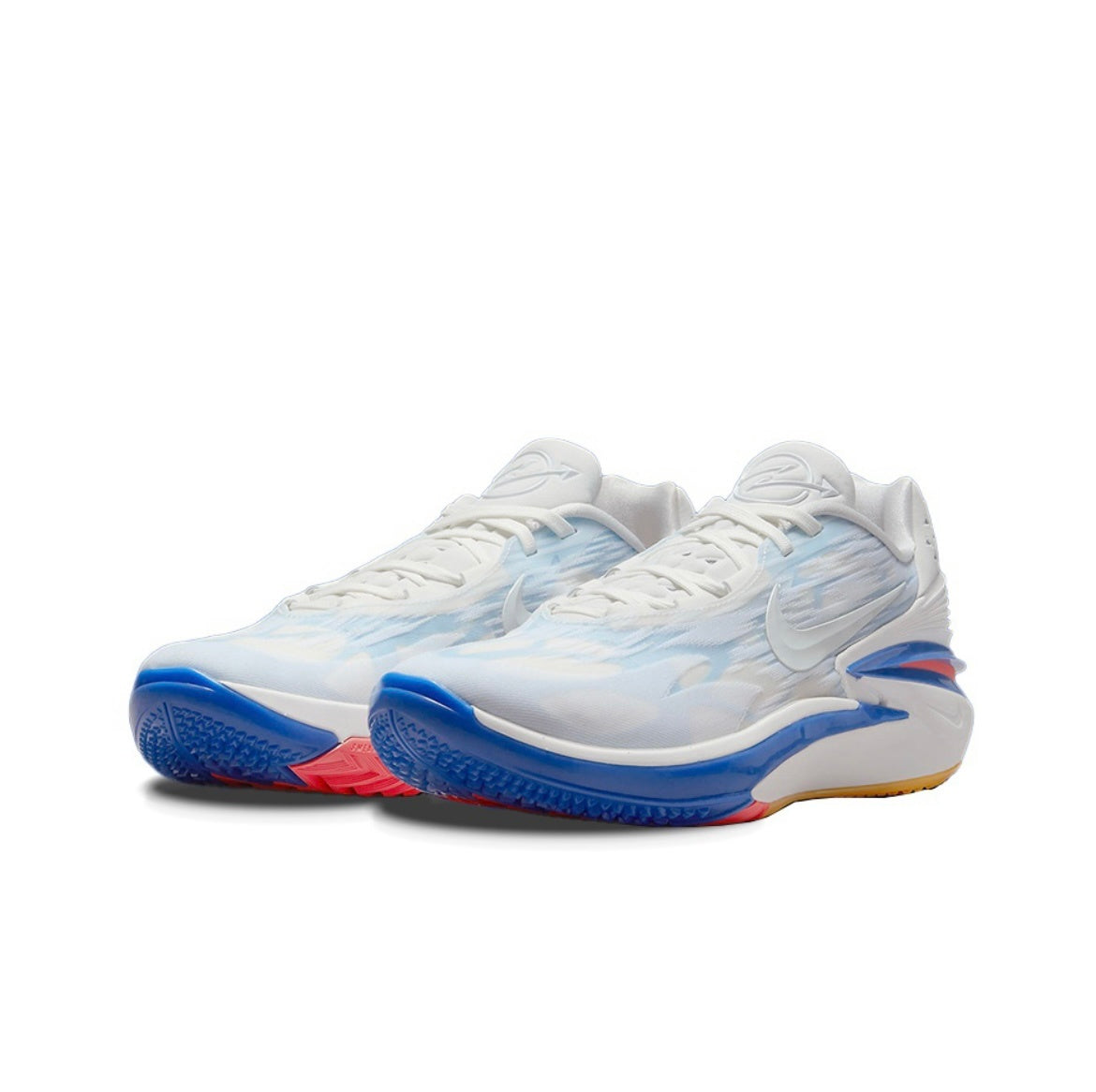 Nike Air Zoom G.T. Cut 2 Basketball Shoes White Blue DJ6015-102