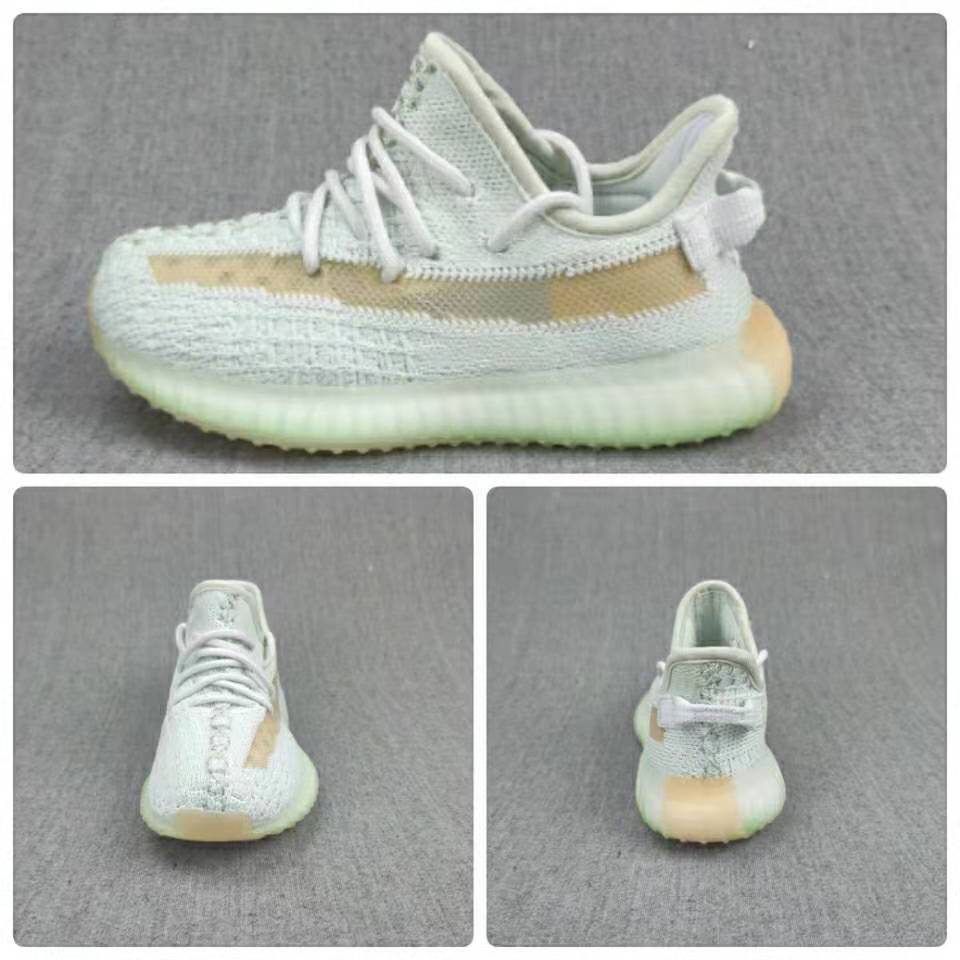 Yeezy Boost 350 V2 Kids Sneakers, Light Neutral