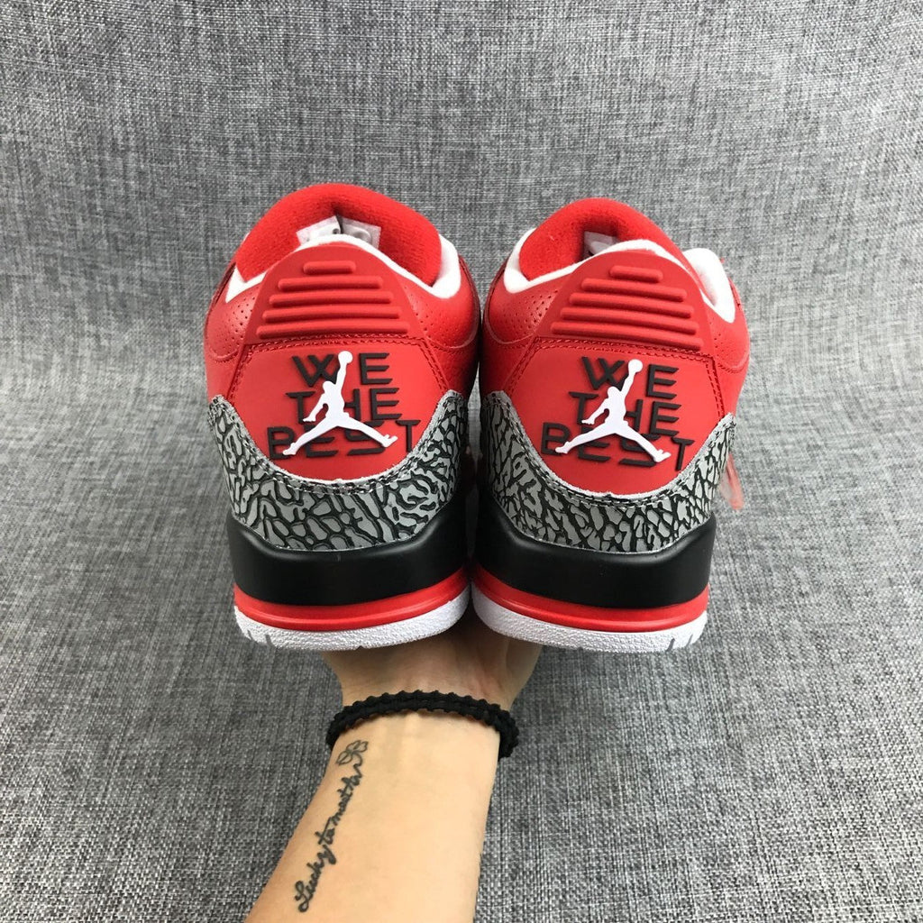 Jordan Air Jordan 3 Retro OG Red High-Top Sneakers
