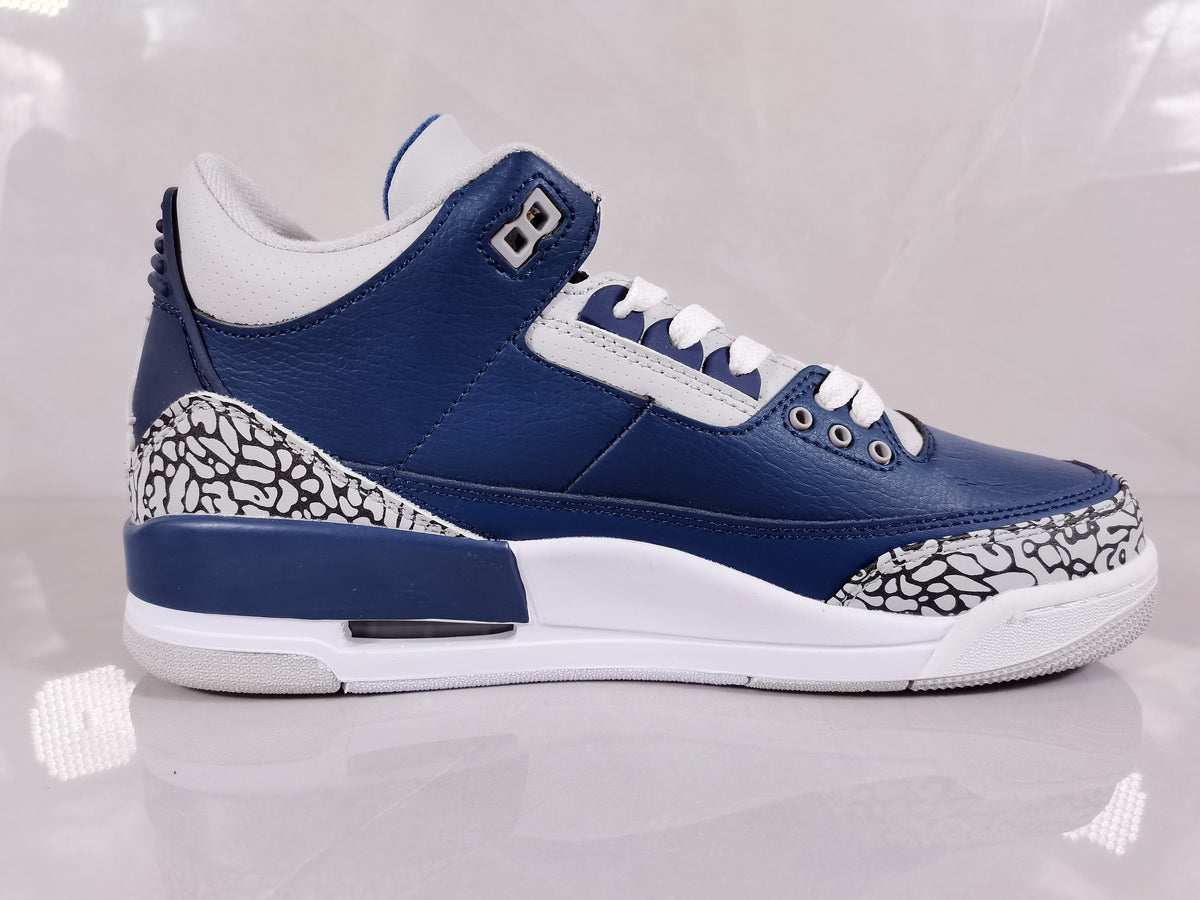 Jordan Air Jordan 3 Retro Sneakers in Blue and Grey