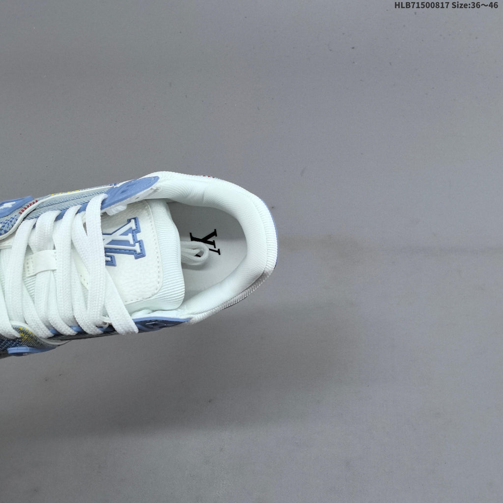 Louis Vuitton Archlight Sneaker in Blue Denim Print