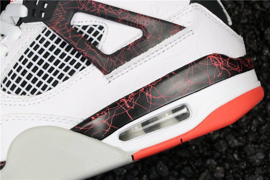 Jordan Air Jordan 4 Pale Citron Sneakers White Black Red
