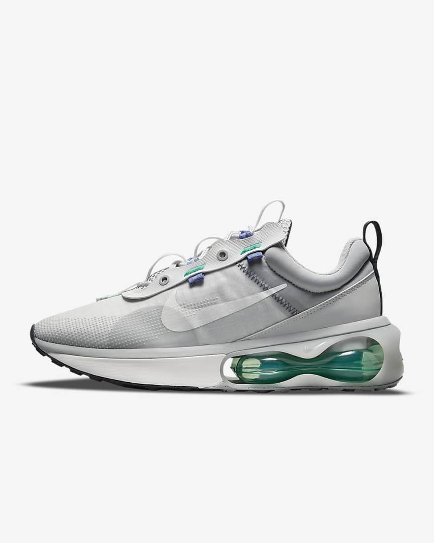 Nike Air Max 2021 Sneakers, Grey and Green, DA1925-003