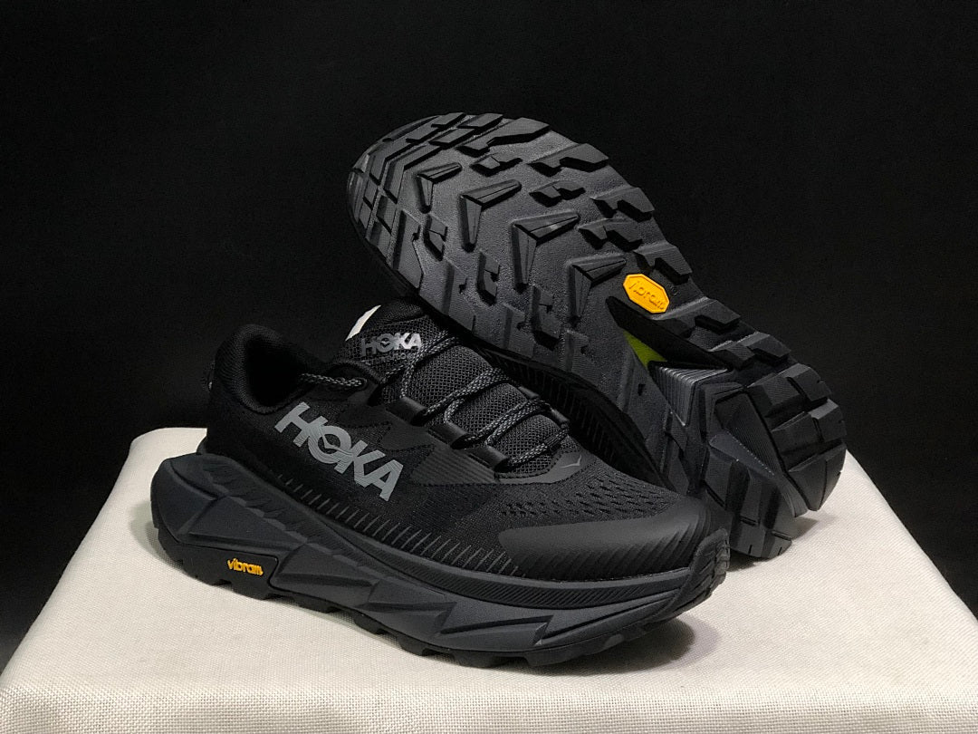 HOKA Skyline Float X Black Trail Sneakers