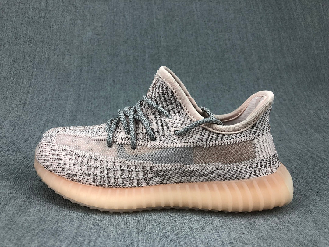 Adidas Yeezy Boost 350 V2 Kids Sneakers Silver Pink