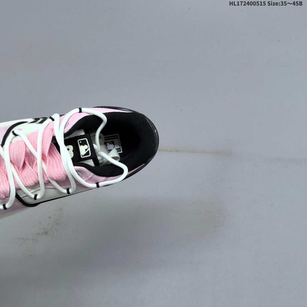 MLB Chunky Graffiti Sneakers in Pink and White