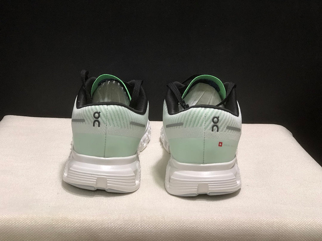 On Cloud 6 Push Sneakers in Green, Blue and Black