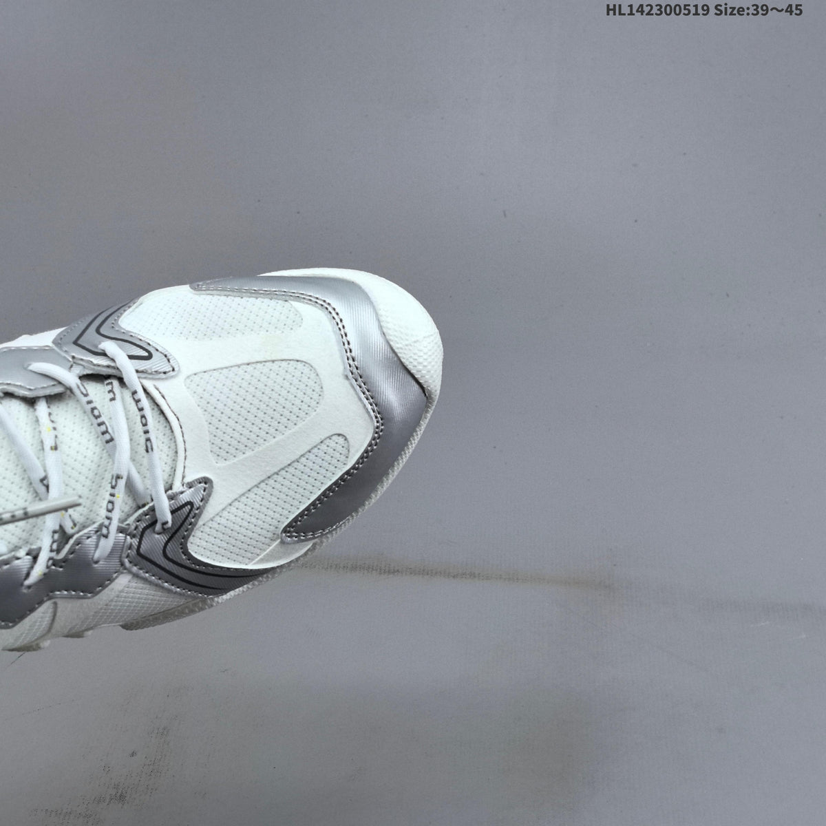 ECCO Biom C-Trail Low-Top Sneakers, White and Silver