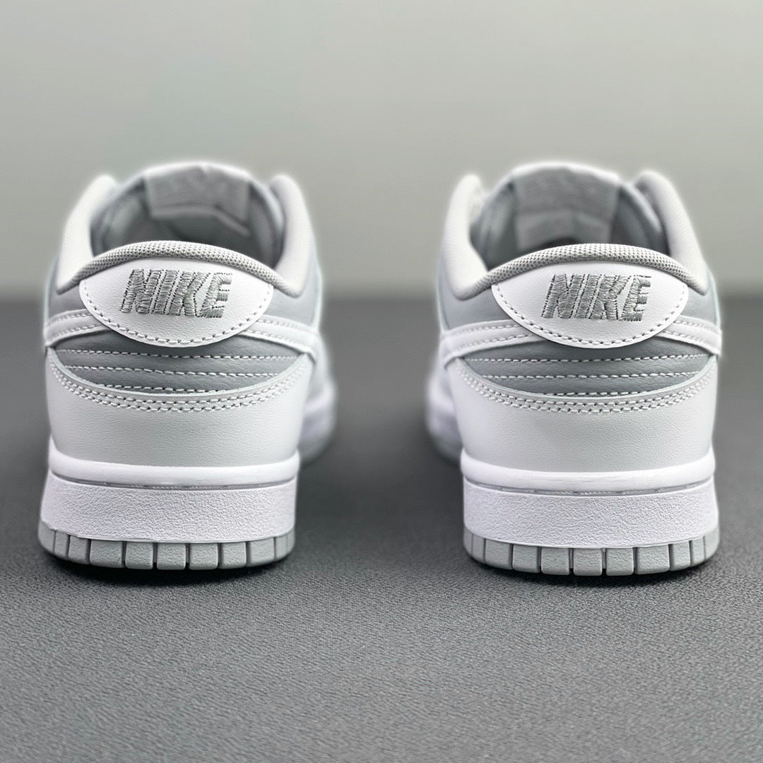 Nike Dunk Low Retro Sneakers, Wolf Grey/White, DJ6188-003