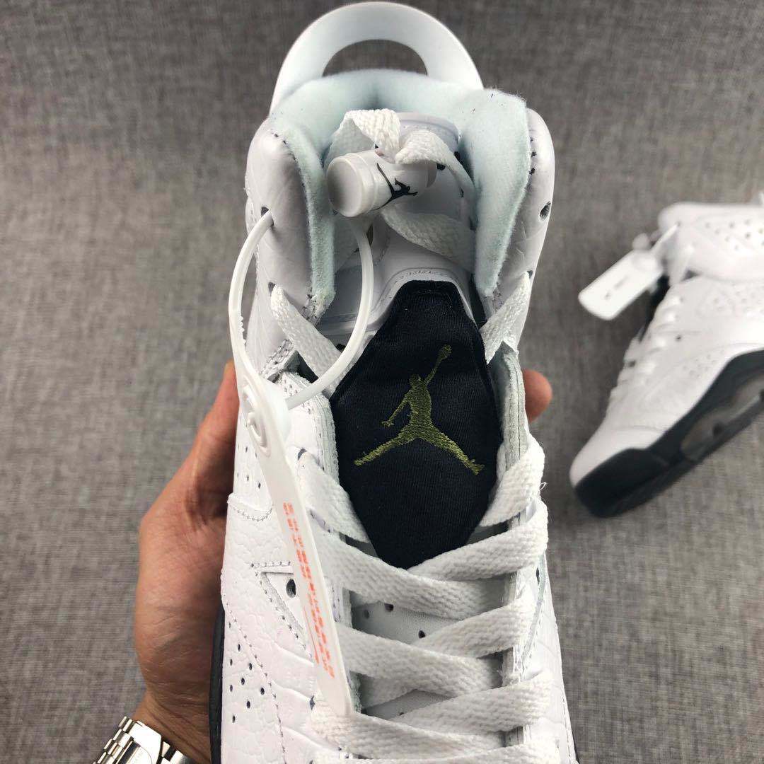 Jordan Air Jordan 6 Alligator White Black Sneakers