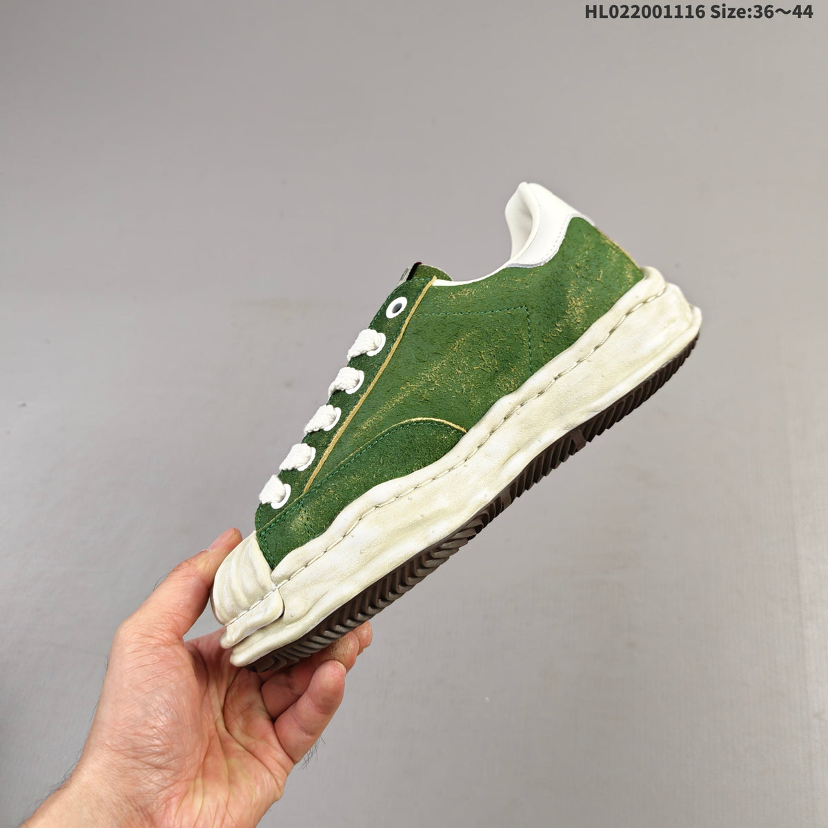 Maison Mihara Yasuhiro Blakey Sneakers Green