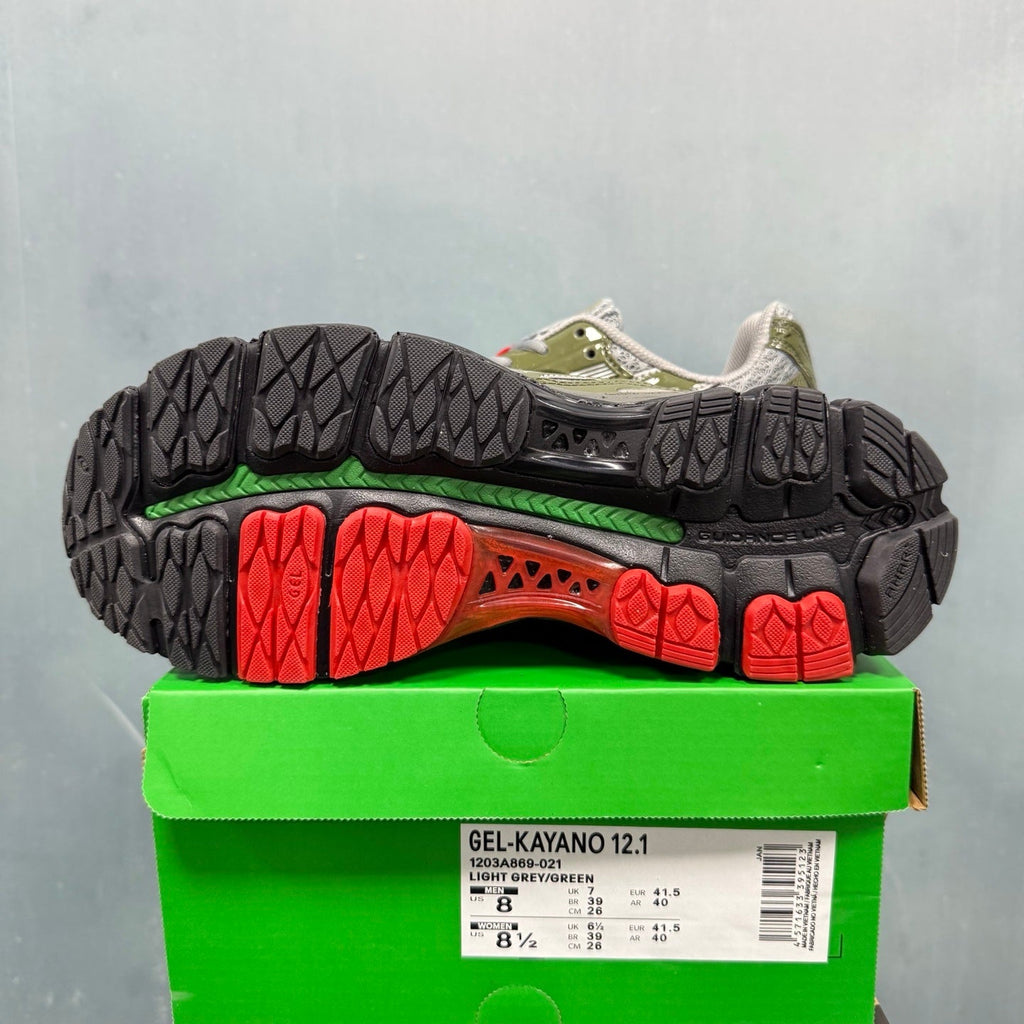 ASICS GEL-Kayano 12.1 Light Grey Green Sneakers