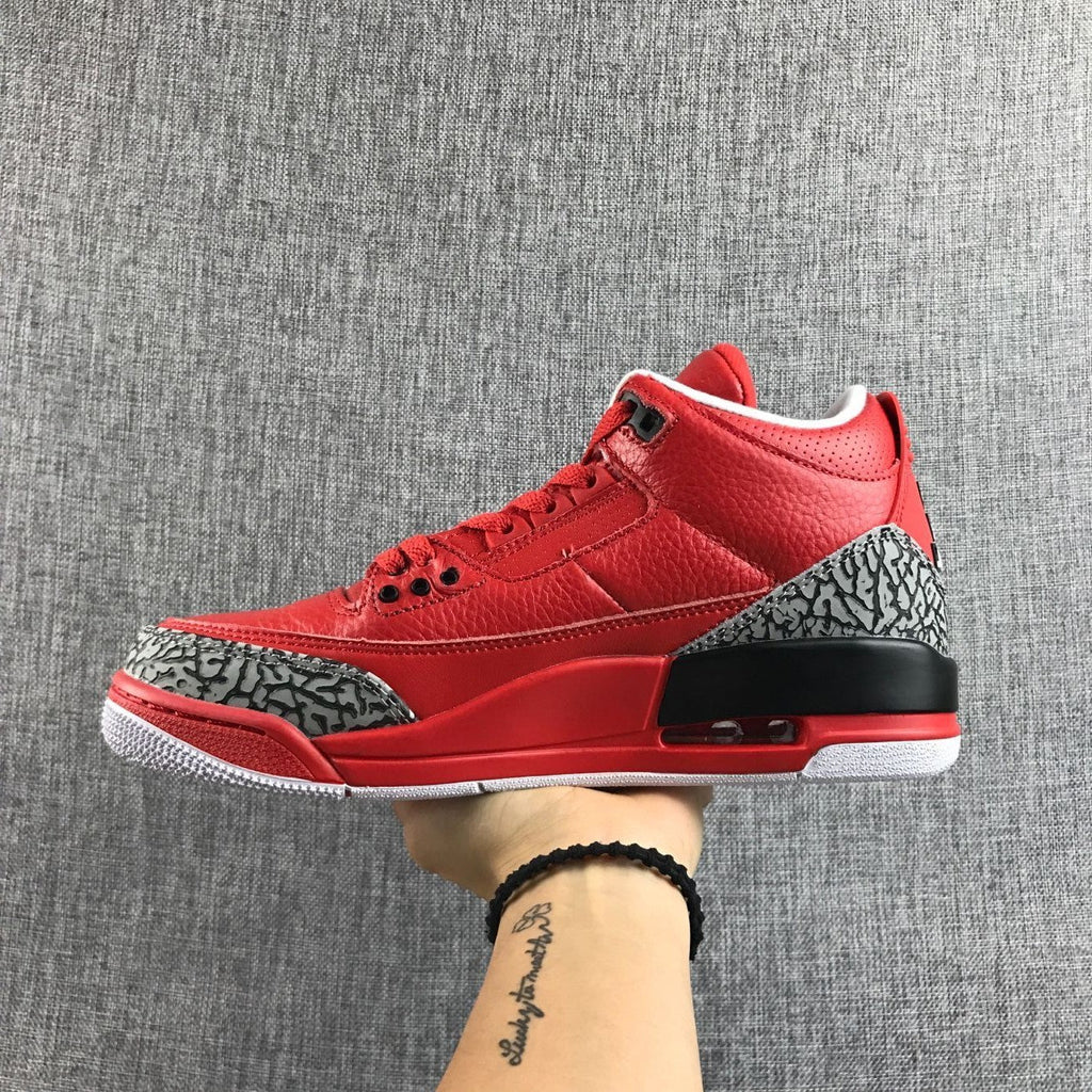 Jordan Air Jordan 3 Retro OG Red High-Top Sneakers