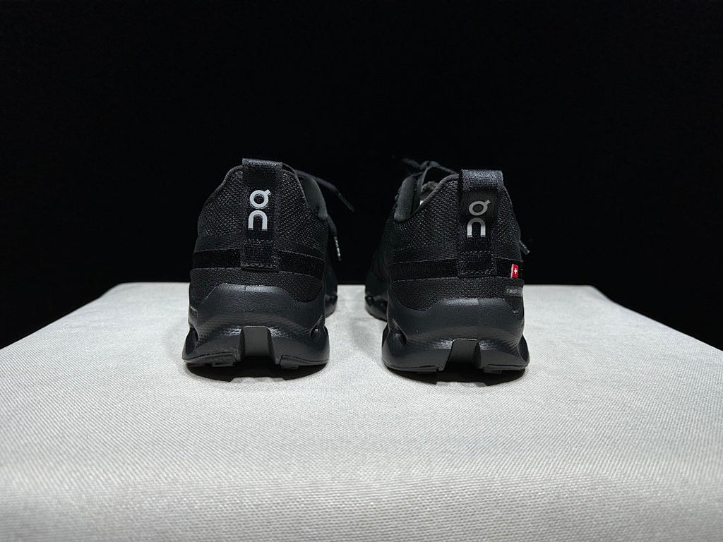 On Cloudsurfer Trail Black Trail Running Shoes