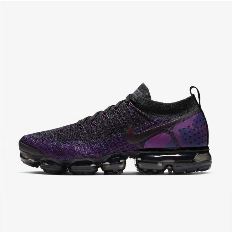 Nike Air VaporMax Flyknit 2 Sneakers Purple Black 942842-013