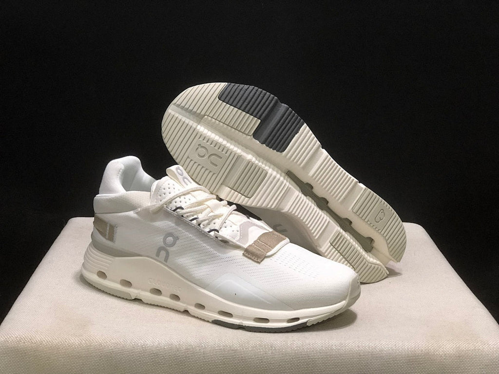On Cloudnova 2 Sneakers White and Grey