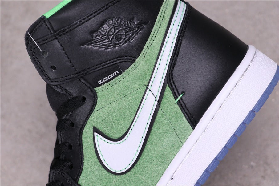 Air Jordan 1 High Zoom Rage Green Sneakers CK6637-002