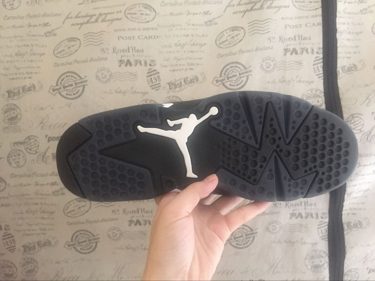 Jordan 6 Retro Black Cat Black and White High-Top Sneakers