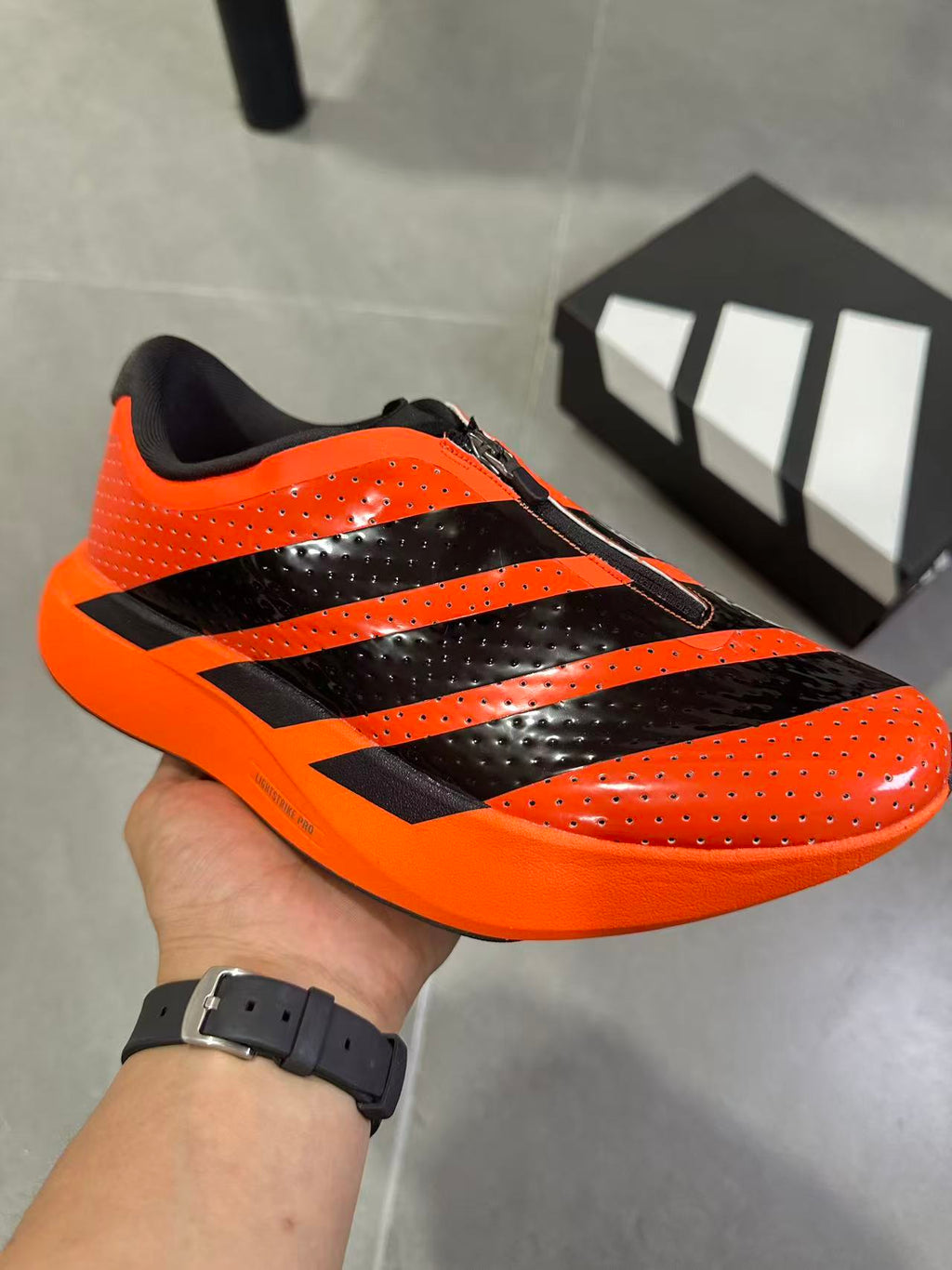 adidas Terrex Agravic Pro Trail Running Shoes Orange Black