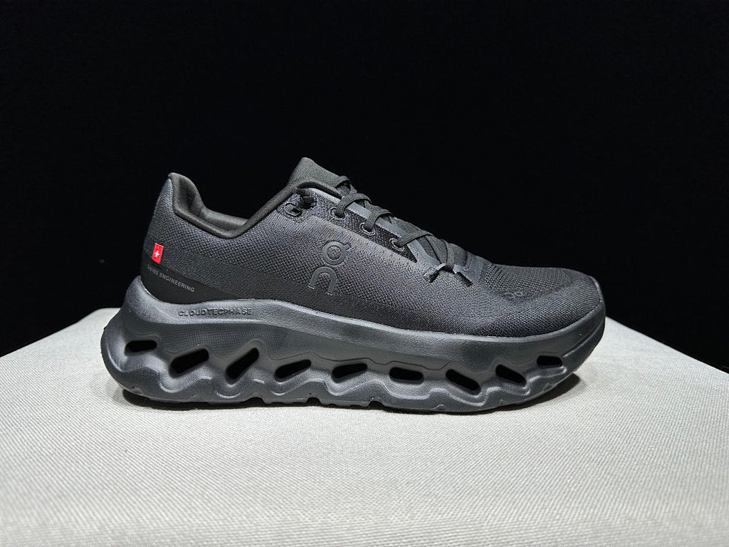 On Cloudtilt Black Running Sneakers