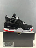 Jordan Air Jordan 4 Retro Bred Black Red Sneakers IX8180-001