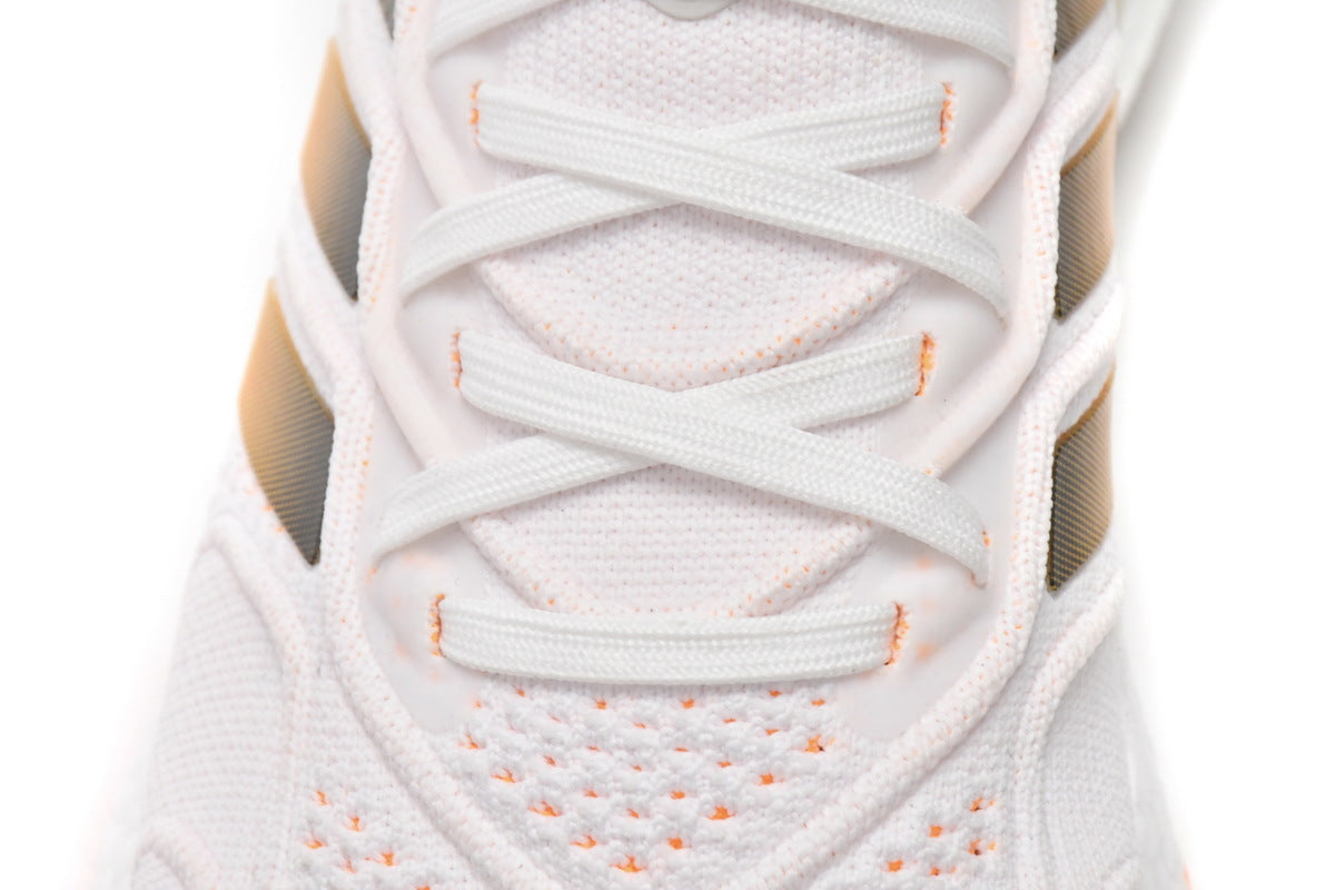 adidas Ultra Boost 2022 Heat.RDY White Flash Orange Running Shoes GZ0129