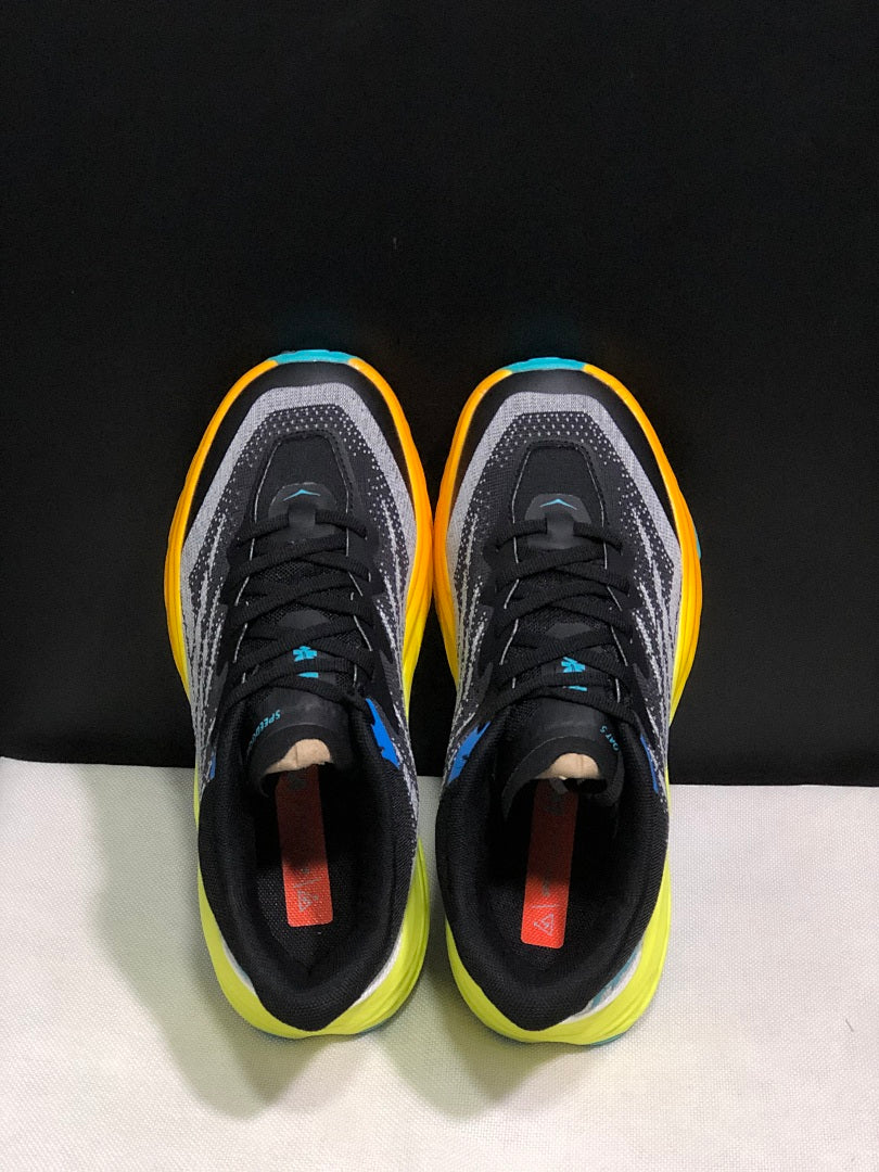HOKA Speedgoat 5 Trail Running Shoes Black Gray