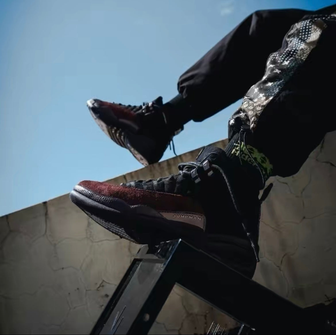 Jordan 12 Retro A Ma Maniére Black Burgundy DV6989-001