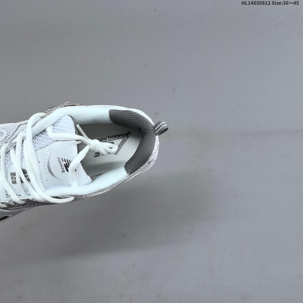 New Balance MR530AD Retro Mesh Sneakers White Silver
