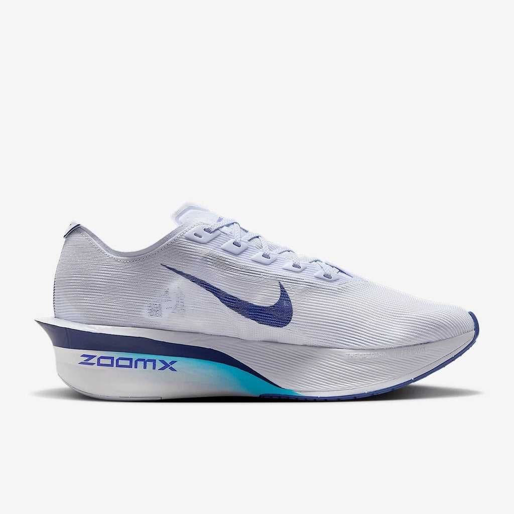 Nike Vaporfly Next% 4 Road Racing Shoes, White and Blue HF6414-001