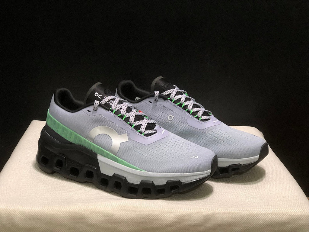On Cloudmonster 2 Ice Green Running Shoes