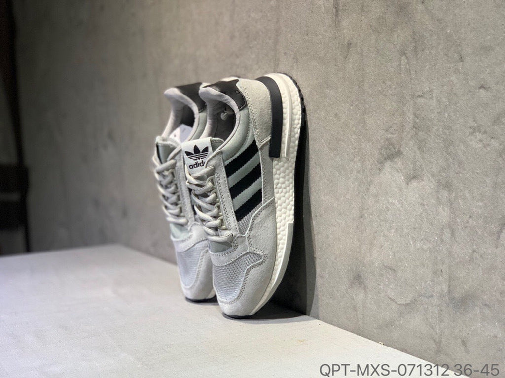 Adidas ZX 7000 Grey Black Running Sneakers