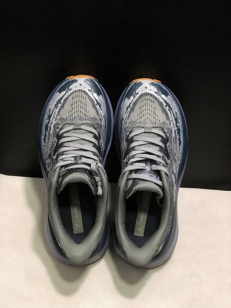 HOKA Stinson 7 Trail Running Shoes in Gray
