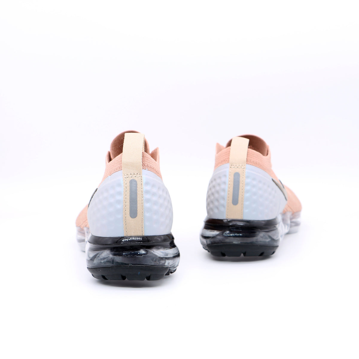 Nike Air VaporMax Flyknit Sneakers Peach Style 942843-6029