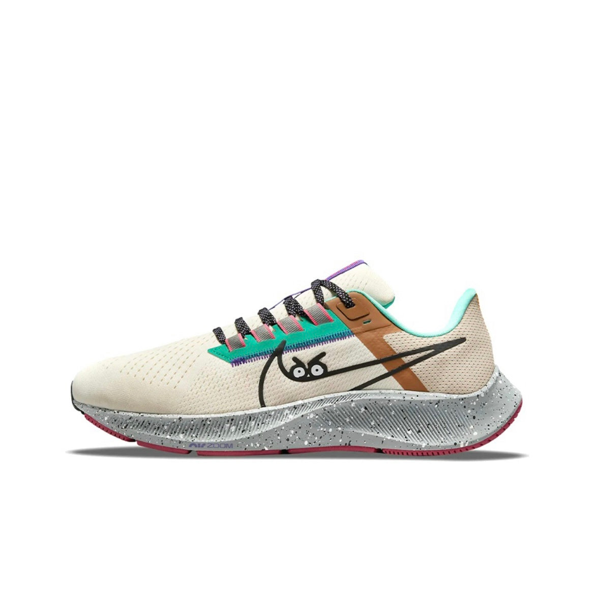 Nike Air Zoom Pegasus 38 Running Shoes in Ivory DO2337-100