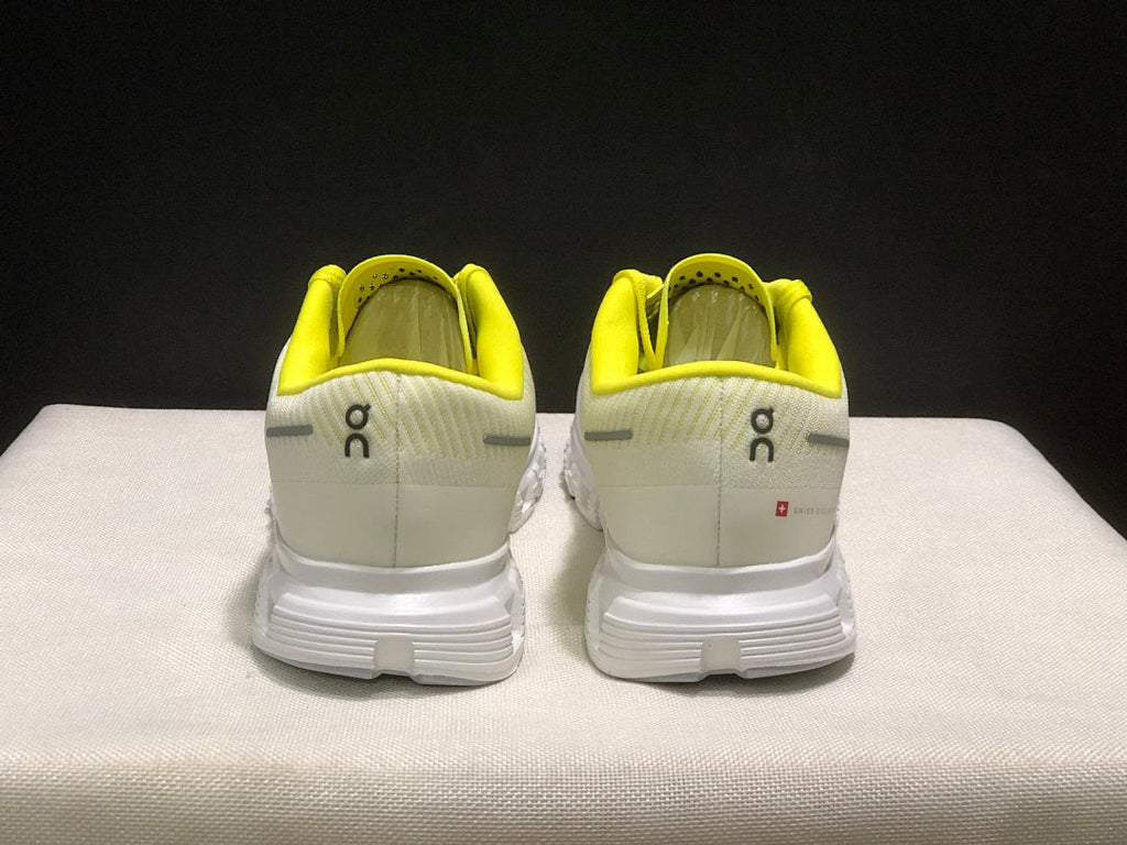 On Cloud 6 Push Sneakers White and Yellow