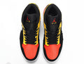 Jordan 1 Low Black Yellow Red Sneakers 852542-087