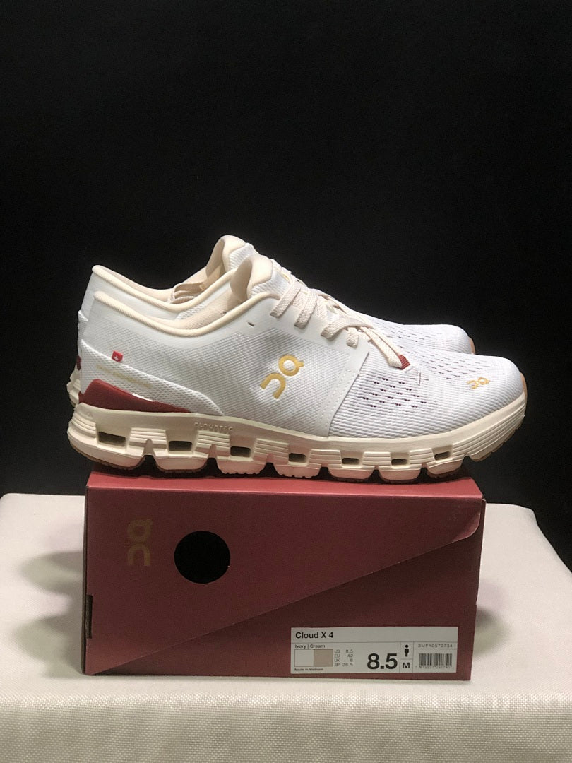 On Cloud X 4 Year of the Snake Ivory Cream Sneakers