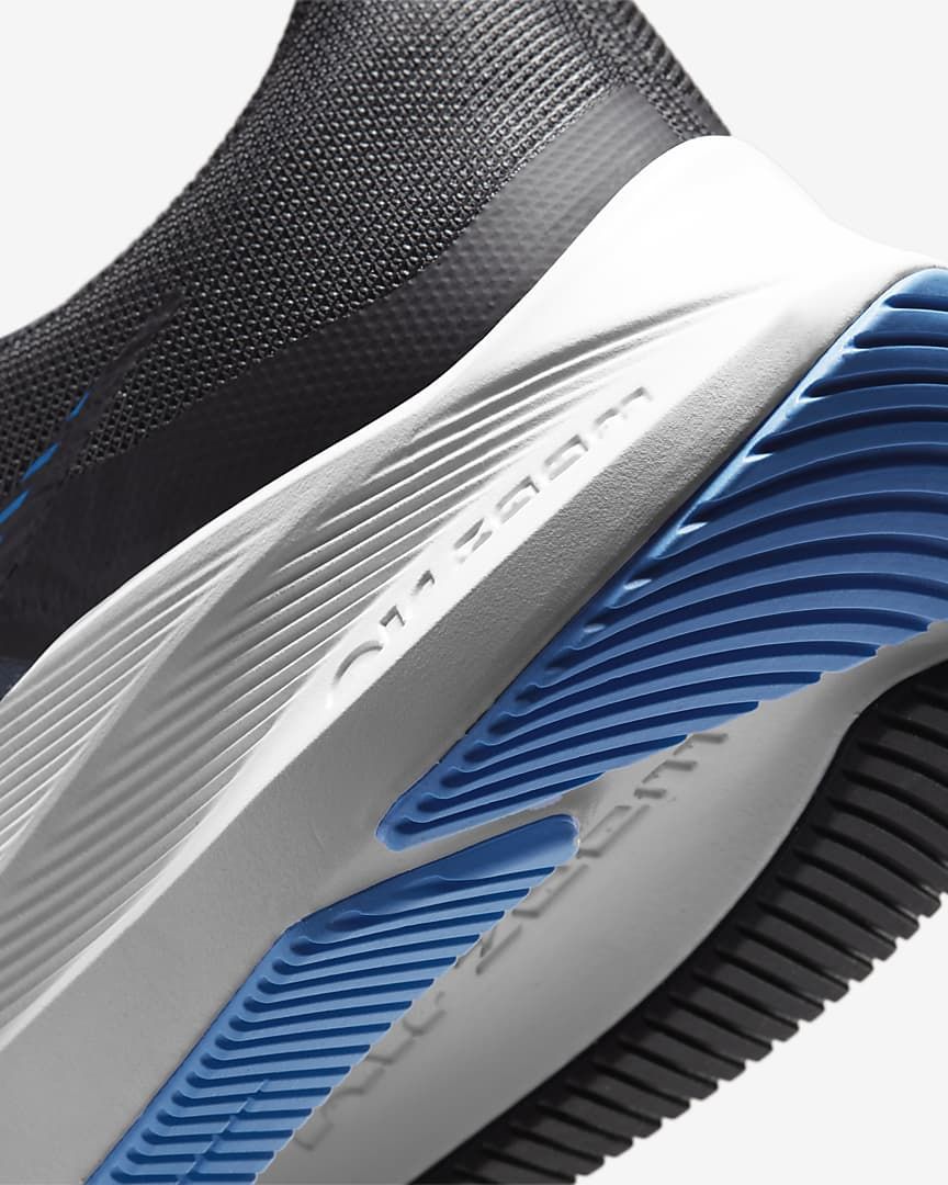 Nike Zoom Winflo 8 Running Shoes, Black Blue CW3419-007