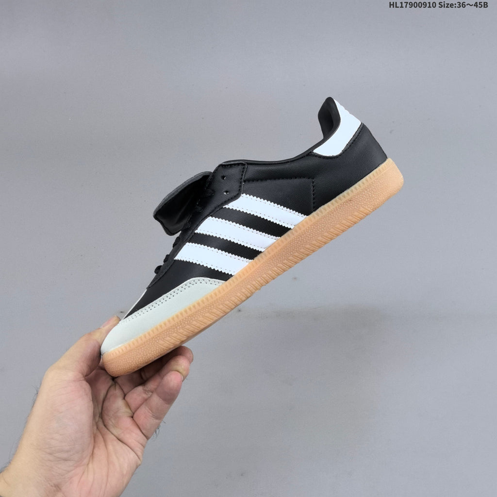 Adidas Samba Low-Top Sneakers Black White Gum IG2010
