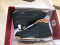 Jordan 4 Retro Levi's Black Denim Sneakers A02571-001