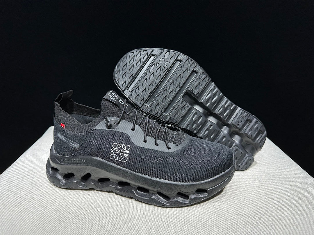On x LOEWE Cloudtilt Sneakers, Black