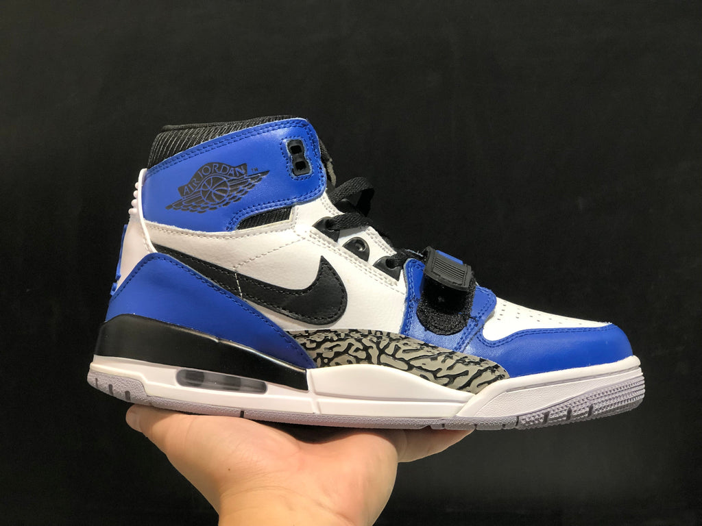 Jordan Legacy 312 High-Top Sneakers White Blue AQ4160-104