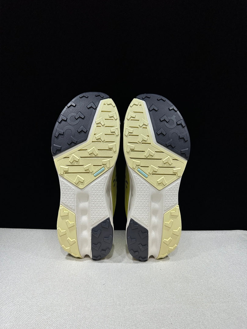 On Cloudsurfer Trail 2 Trail Running Shoes, Ivory Lime