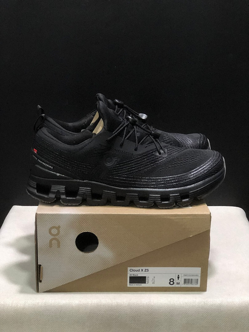 On Cloud X Z5 Black Running Sneakers